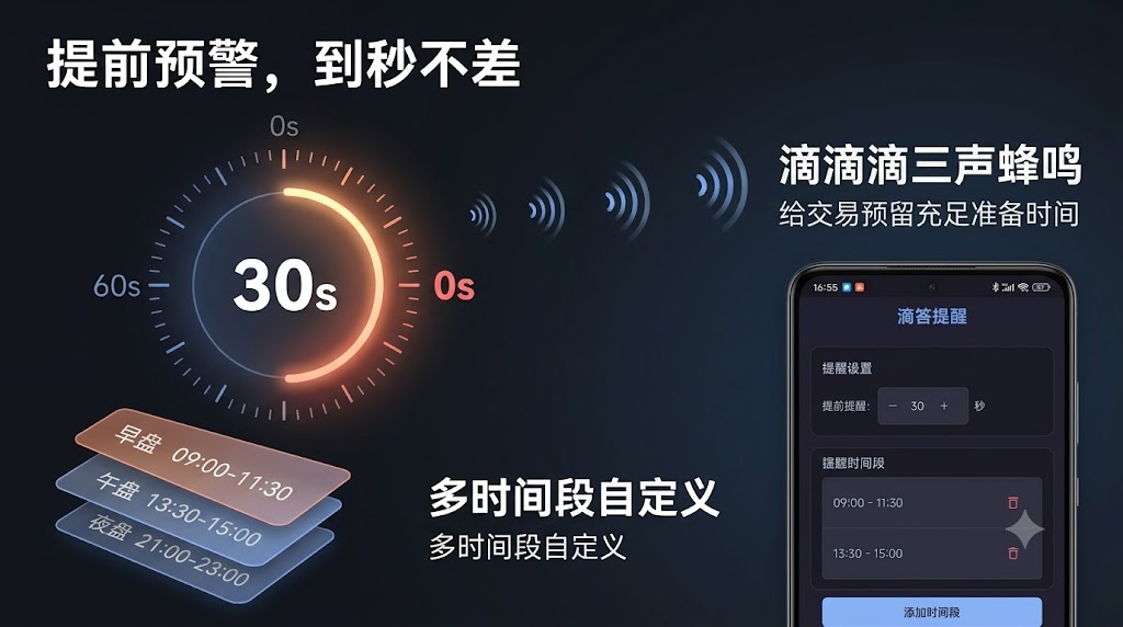 滴答提醒 - 滴滴滴三声提前预警